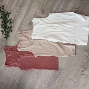 Neutral tank tops